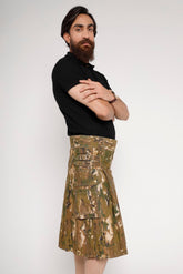 Recon Camo Combat Kilt-Side view